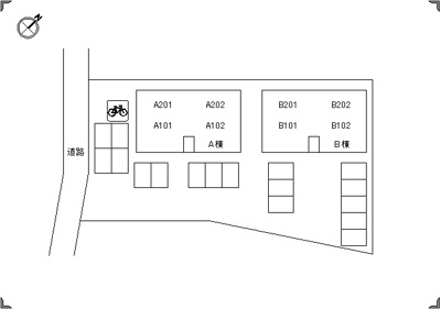 【区画図】 | サニーコート A棟