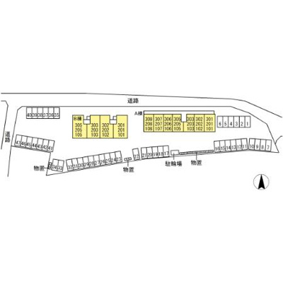 【区画図】 | マリンプラザ Ａ