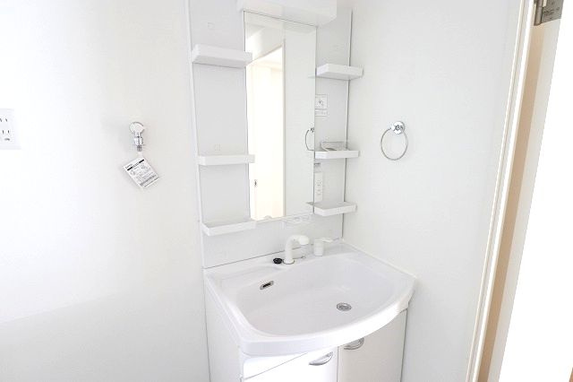 ラークネストの洗面所