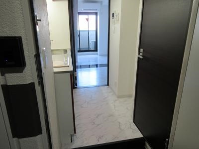 ブリエ五条大宮の内装|玄関から～