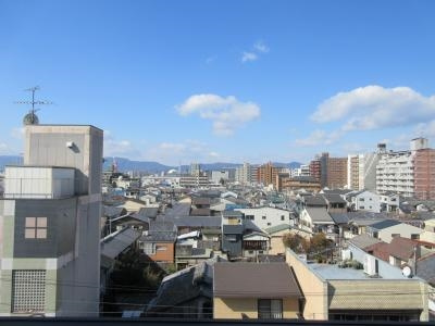ブリエ五条大宮のその他|６階西向き眺望