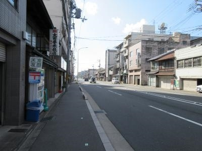 ブリエ五条大宮の周辺|前面道路
