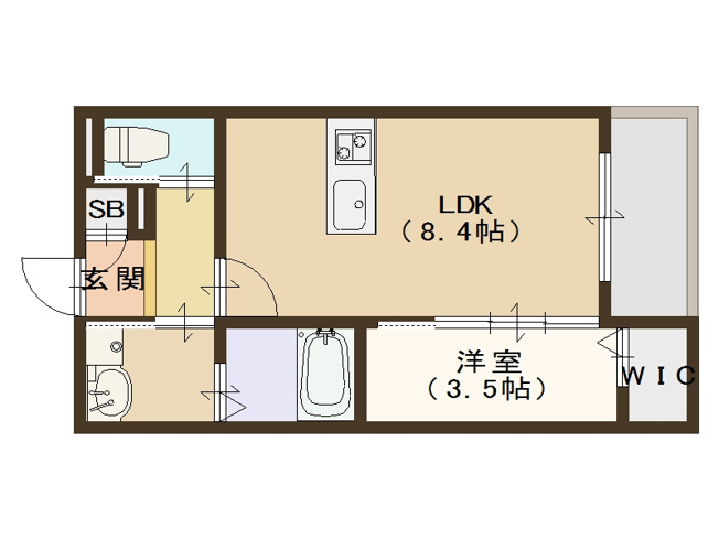 【間取り】 | グランディオーソ御崎