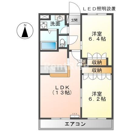 ウエストウッドの間取り|間取図