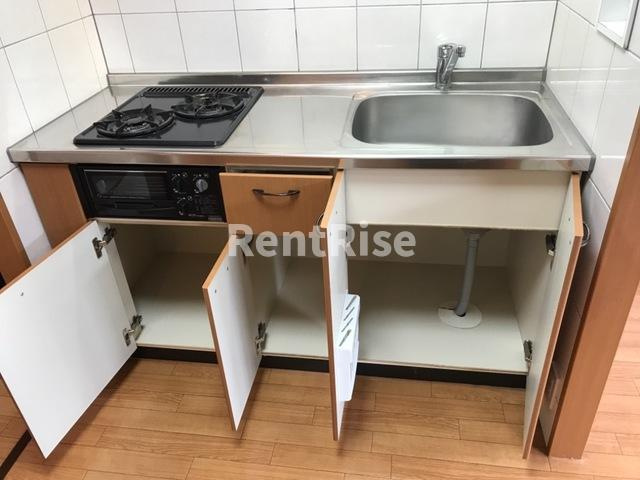 ルミエール シャトーのキッチン|キッチン収納