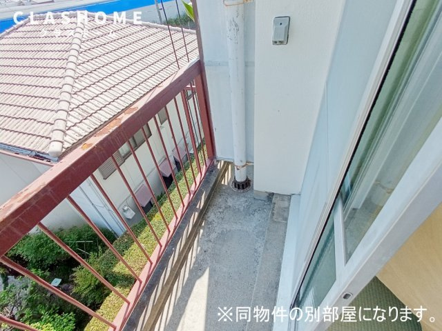 大栄コーポ　　　刈谷市近郊の賃貸はクラスホームのバルコニー