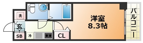 セレニテ神戸元町の間取り