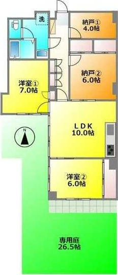 【間取り】 | 藤和つつじが丘コープ