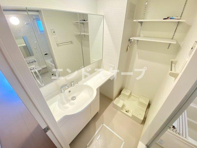 ディアコート　Ａの洗面所|高崎、前橋エリアのお部屋探しはエンドスケープまで！お客様の理想お聞かせ下さい♪