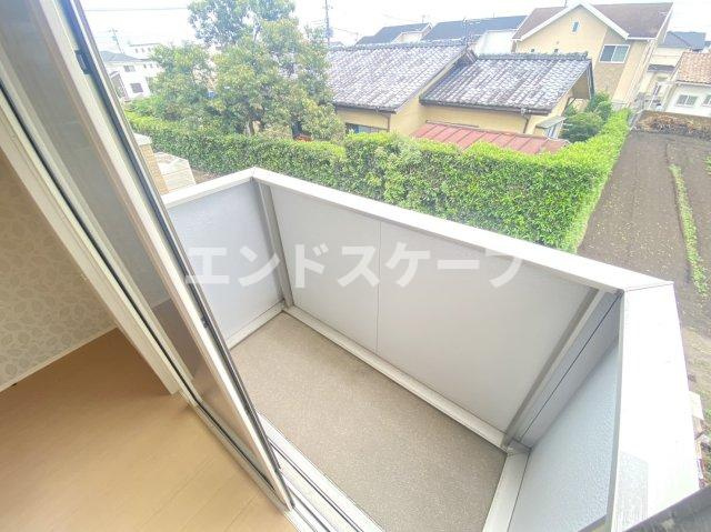 ディアコート　Ａのバルコニー|高崎、前橋エリアのお部屋探しはエンドスケープまで！お客様の理想お聞かせ下さい♪