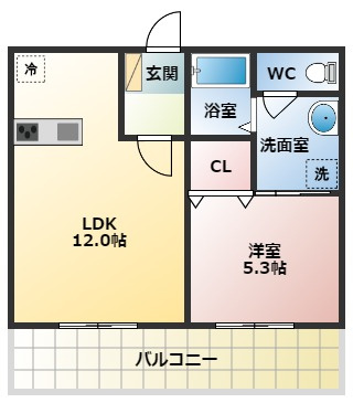 【間取り】 | カンフリエイースト