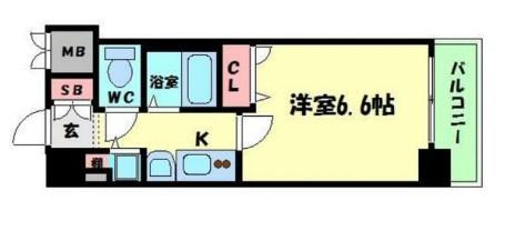 【間取り】 | プレサンス本町プライム