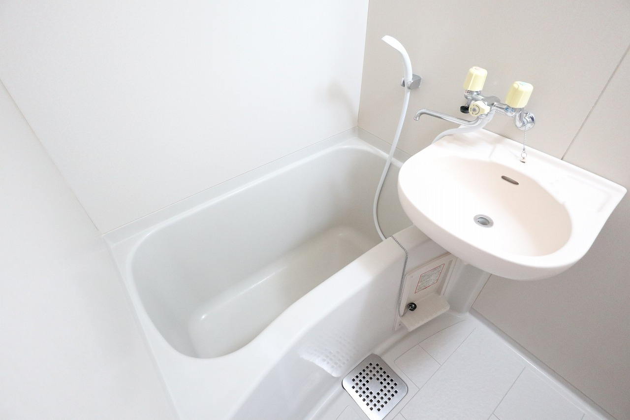 玉二ハイツの浴室|※別部屋のイメージ写真です。