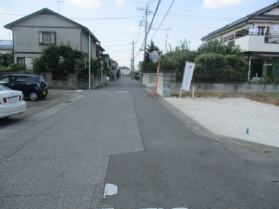 【前面道路含む現地写真】 | リーブルガーデン．S　深谷緑ケ丘第４　 | 現地前面道路（2023年08月29日）撮影