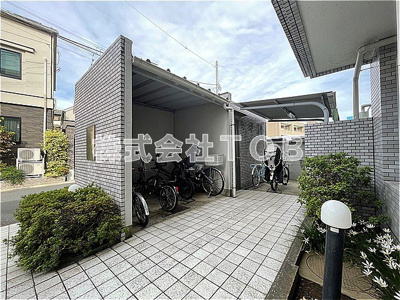 【その他共用部分】 | フラット浜田山 | 自転車置き場　1台無料