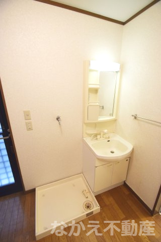 【洗面所】 | スペースが確保できる洗面所です