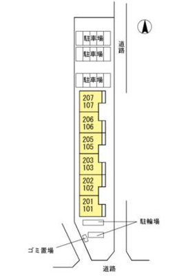 【区画図】 | ソレイユ鴨宮 | 区画図