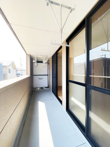 レジデンス城西Ⅱのバルコニー