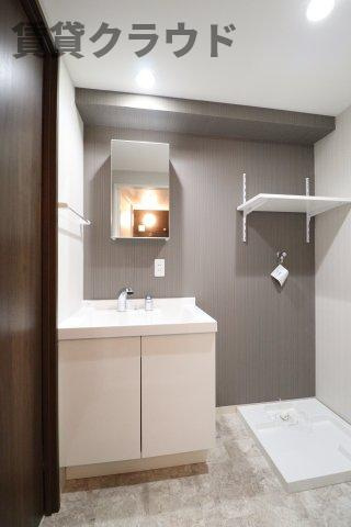 ピュアコートの洗面所|コンパクトで使いやすい洗面所