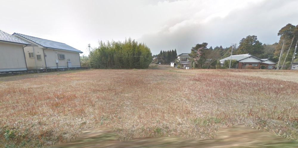 曽於市末吉町二之方の売地の外観