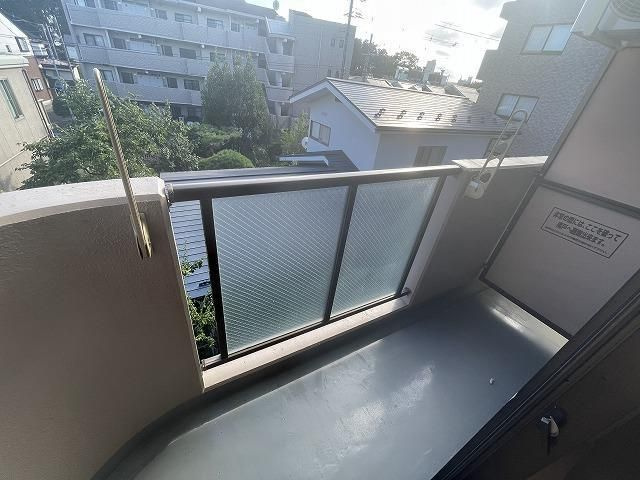 【バルコニー】リーフハイツ