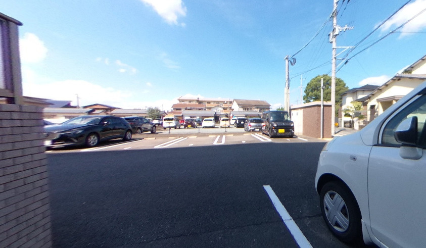 レジデンス・グリンダの駐車場|駐車場です