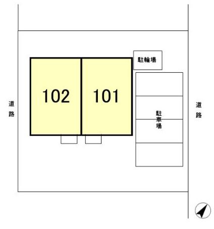 メゾンローズブランの地図