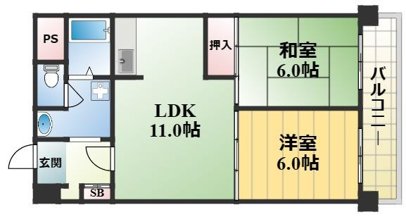 ピアー依奈の間取り