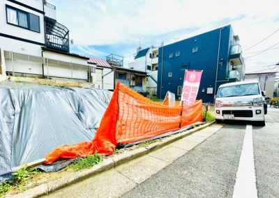 【前面道路含む現地写真】 | 豊島区雑司が谷１丁目　建築条件なし売地 | 豊島区内では珍しい広い公道の前面道路！