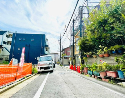 【前面道路含む現地写真】 | 豊島区雑司が谷１丁目　建築条件なし売地 | お好きなハウスメーカーで建築可能！