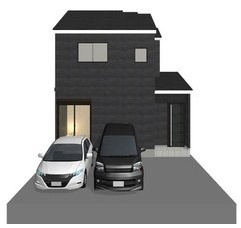 大原野上里紅葉町2号地の外観パース
