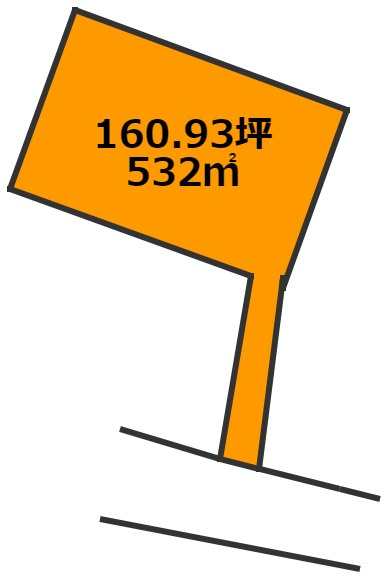 大塚町　売地の土地図