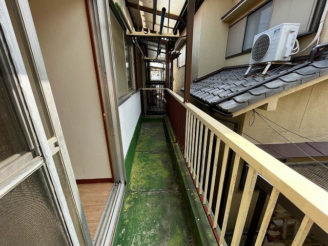 大和高田市南陽町戸建のバルコニー