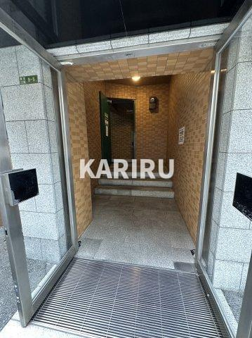 城東マンションのエントランス