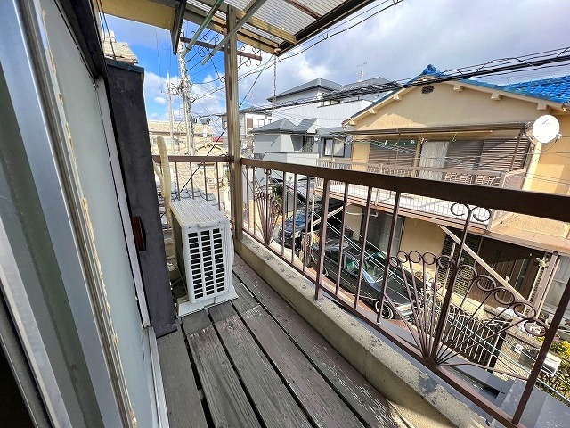 葛城市疋田戸建てのバルコニー