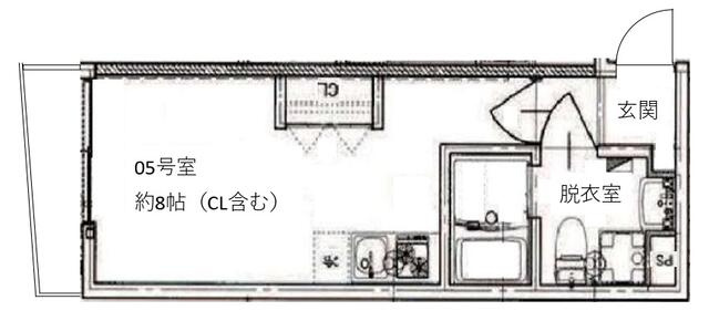エアフォルク原木の間取り
