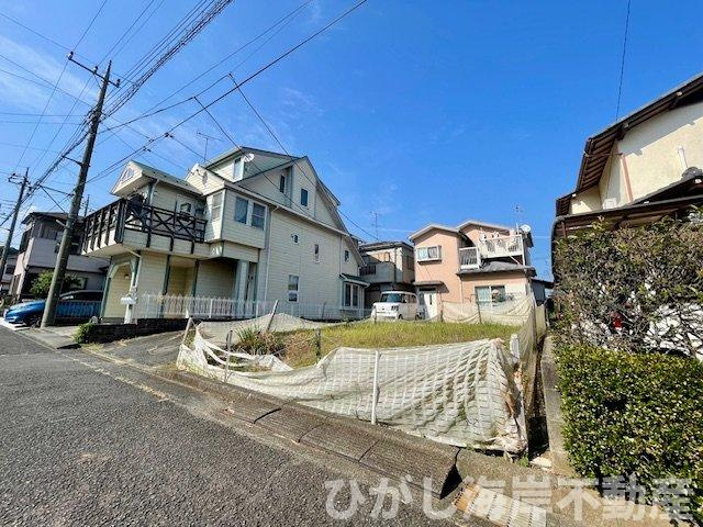 厚木市宮の里3丁目　売地の前面道路含む現地写真|現地外観
