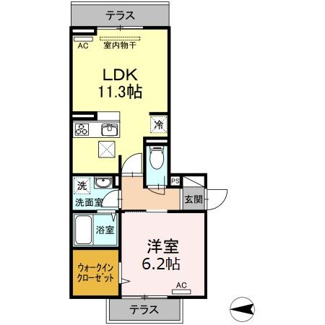 【間取り】 | Ｄ－ｒｏｏｍトラベシア 