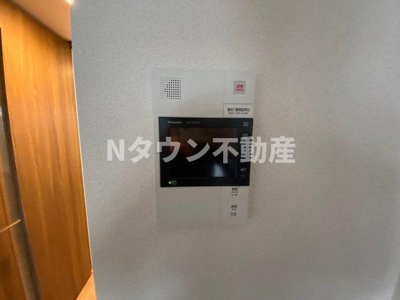 【セキュリティ】 | プレサンスジェネ千種内山 | モニター付きインターフォンです