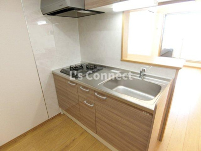 【キッチン】 | アルトゥーラＡ＆Ｗ | ２口ガスコンロのシステムキッチン。