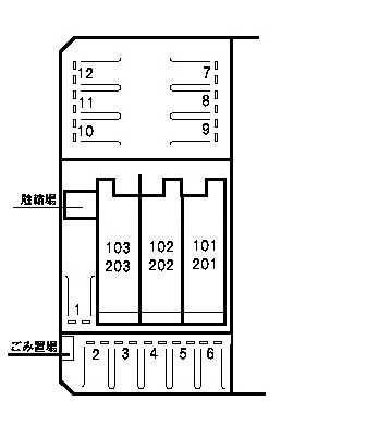 ネオレジデンス　　刈谷市の賃貸ならクラスホーム刈谷店の駐車場