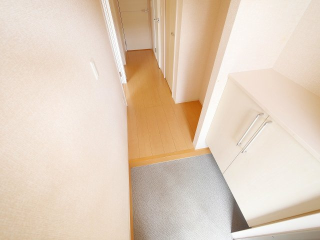 メゾンボナールの玄関|毎日通る玄関はこちらです