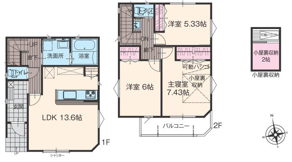 昭島市中神町２丁目の中古一戸建