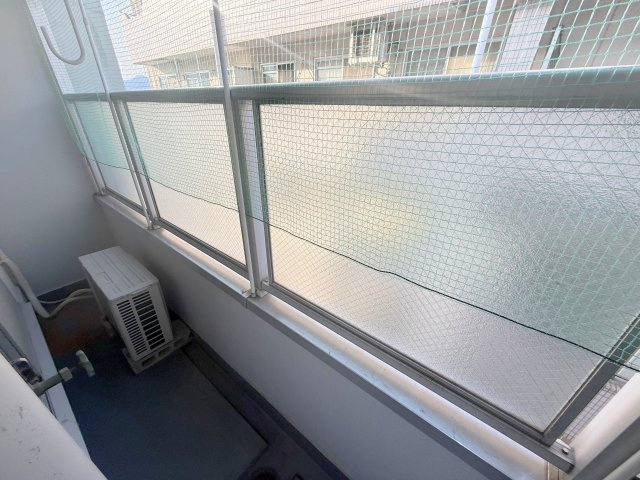 グローバル高田のバルコニー