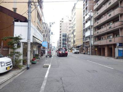 カーサ・ヴェルデ西洞院の周辺|前面道路