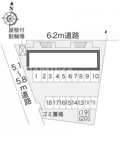 レオパレスＡＧの駐車場