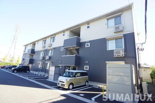 熊本市南区南高江７丁目のアパートの外観