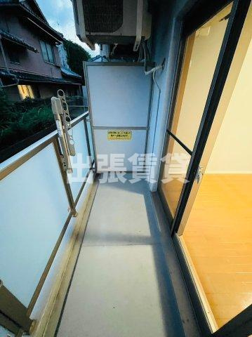 仲介手数料0円エトワール烏森のバルコニー