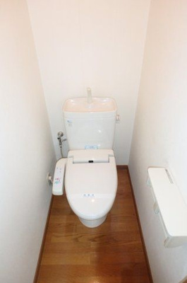【トイレ】 | ハイツ夷山 | 清潔感のあるトイレです