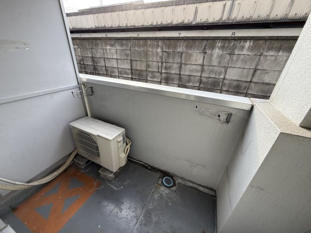 グローバル高田のバルコニー